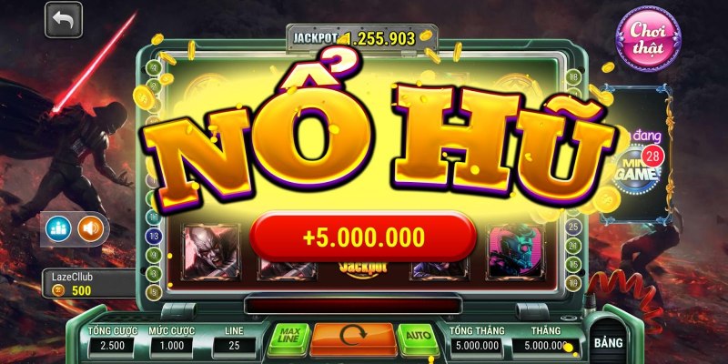 Sảnh nổ hũ TIP88 có mức thưởng Jackpot ngất ngưởng